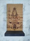 Altar Shiva Pirografado