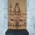 Altar Shiva Pirografado