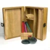 Bamboo Box Storage cone /pre Rolling Trays Wood Tray Smell Proof Premium Operationed Stash Kit Handmade Lockable Box